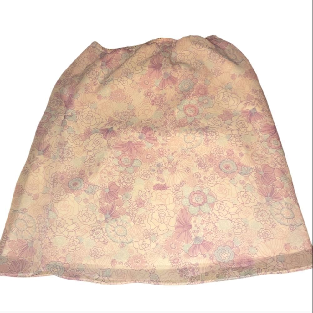 Gap Retro pastel kawaii floral print skirt‎